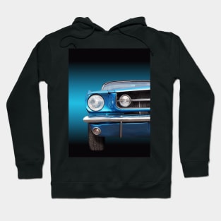 US American classic car mustang 1965 convertible Hoodie